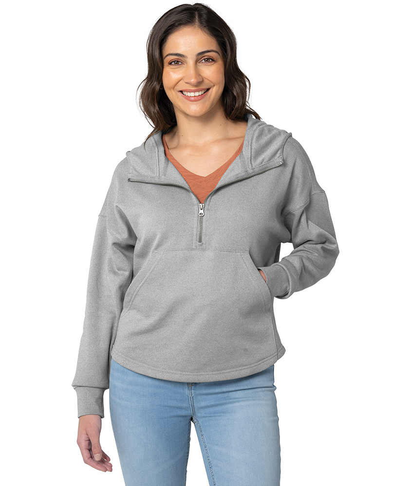 Women's Willow Scallop Hem Hoodie-SNA