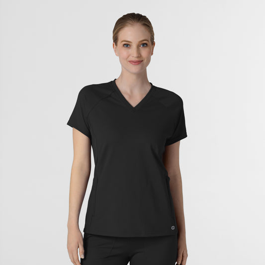 Women's Flex-n-Reach V-Neck Raglan Scrub Top