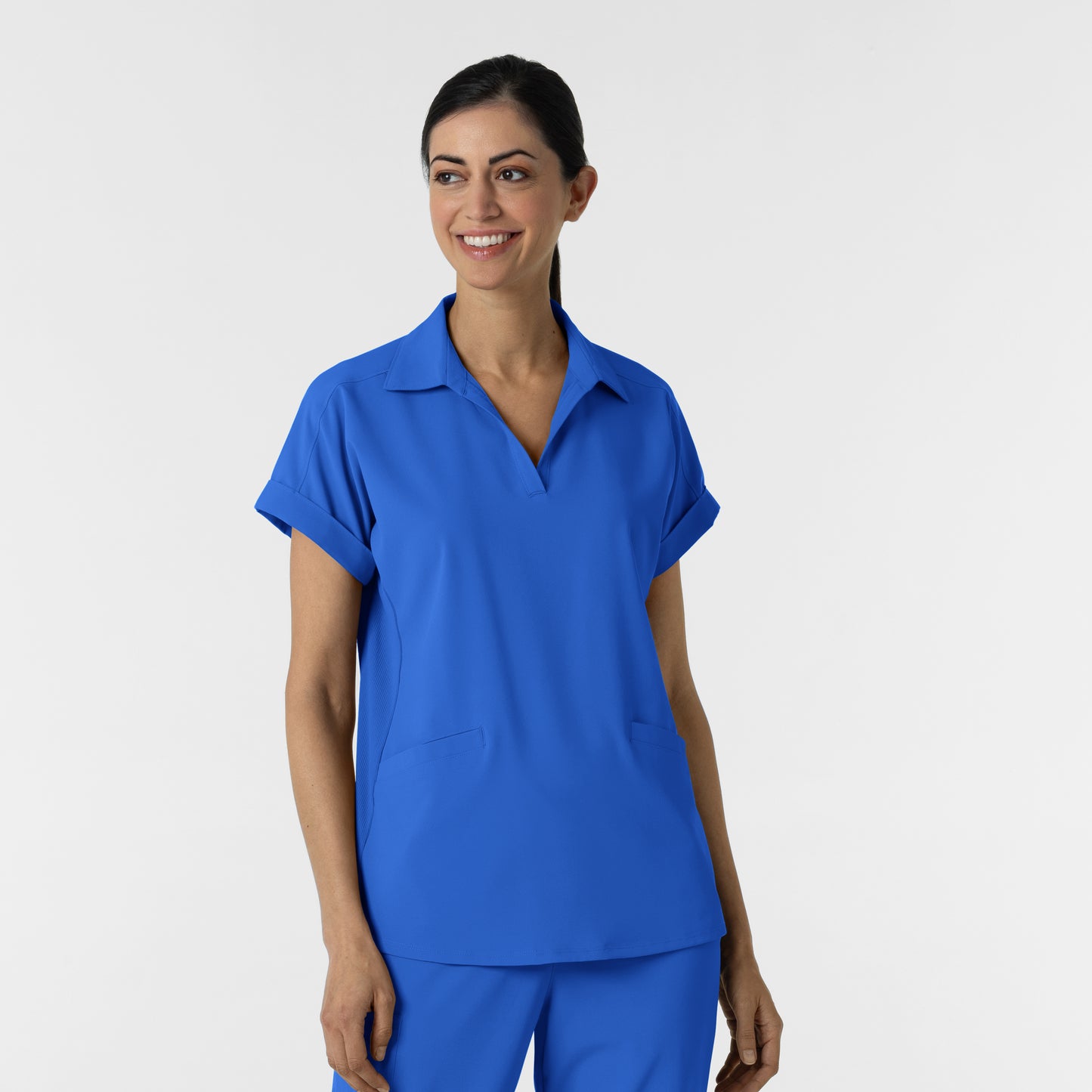Women’s Collared Scrub Top