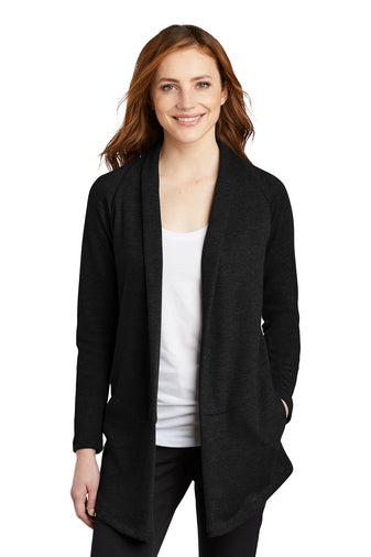 PA Ladies Interlock Cardigan w/ Lindner Dental logo