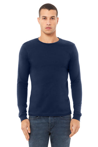 BELLA+CANVAS ® Unisex Jersey Long Sleeve Tee w/ CMC Printed Logos