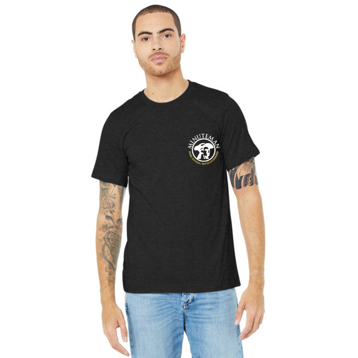 Minuteman Animal Science T-shirt- Black Heather