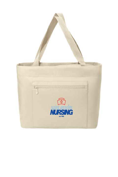 Port Authority ® Matte Carryall Tote w/ choice of Saint Anselm Logo