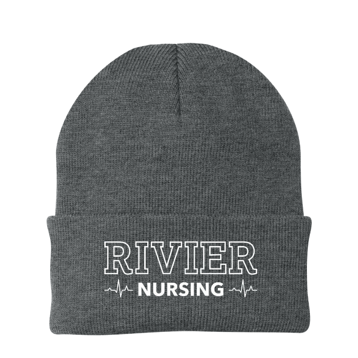 Port Authority® Knit Cap w/ Rivier Nursing Logo