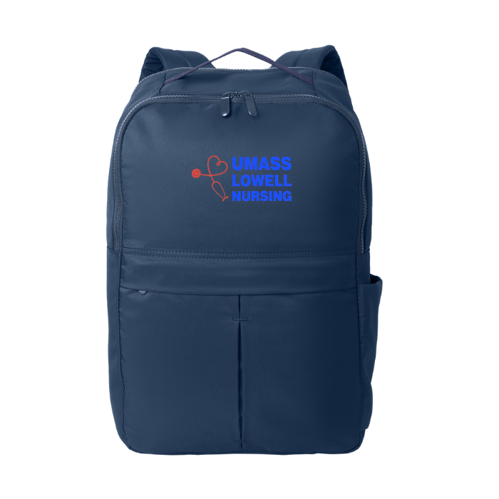 Port Authority Matte Backpack- UML SNA Scope Heart Logo