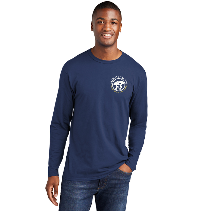 Minuteman Men's School Long Sleeve T - Navy