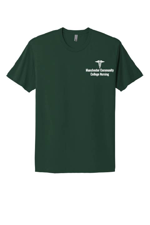 Next Level Tee w/ MCC Caduceus logo