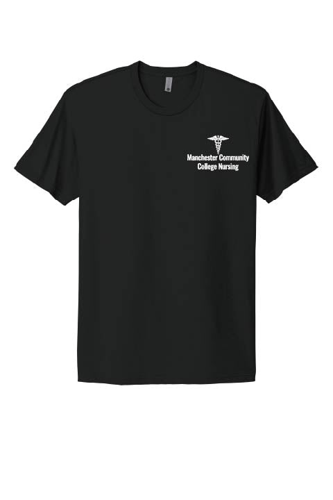 Next Level Tee w/ MCC Caduceus logo
