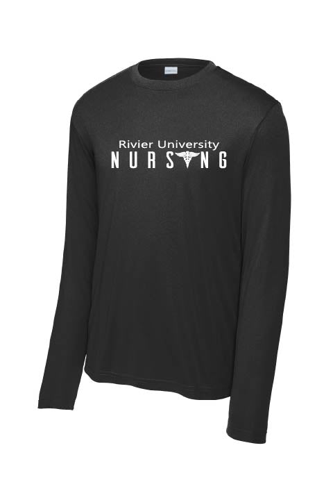 Adult/Unisex PosiCharge Competitor Long-Sleeve T-Shirt w/ Rivier Nursing
