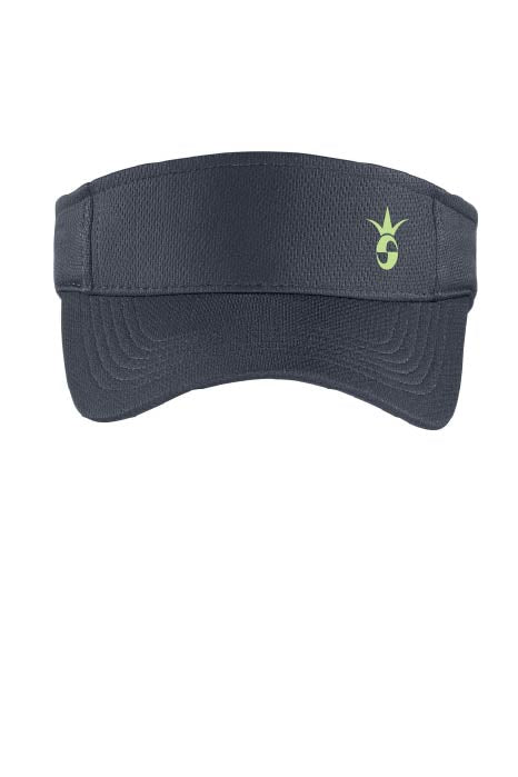 Sebastians Graphite Visor +Hat