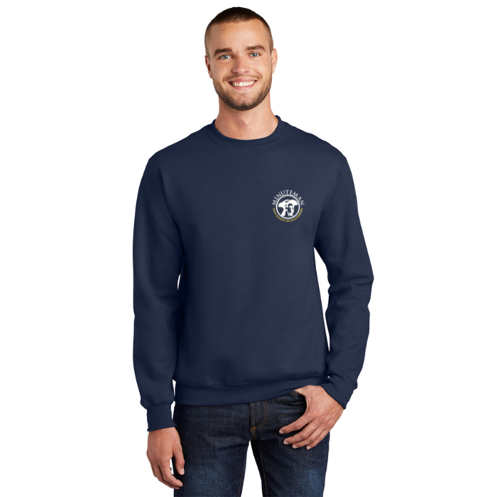 Minuteman Animal Science Sweatshirt- Navy
