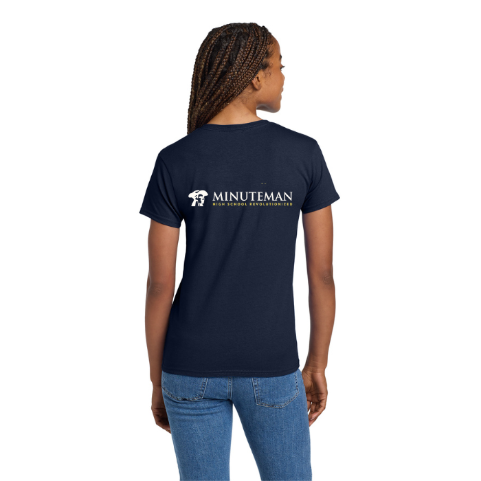 Minuteman Women's School T - Navy