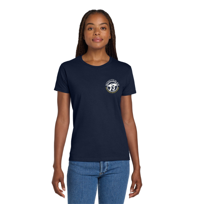 Minuteman Women's School T - Navy