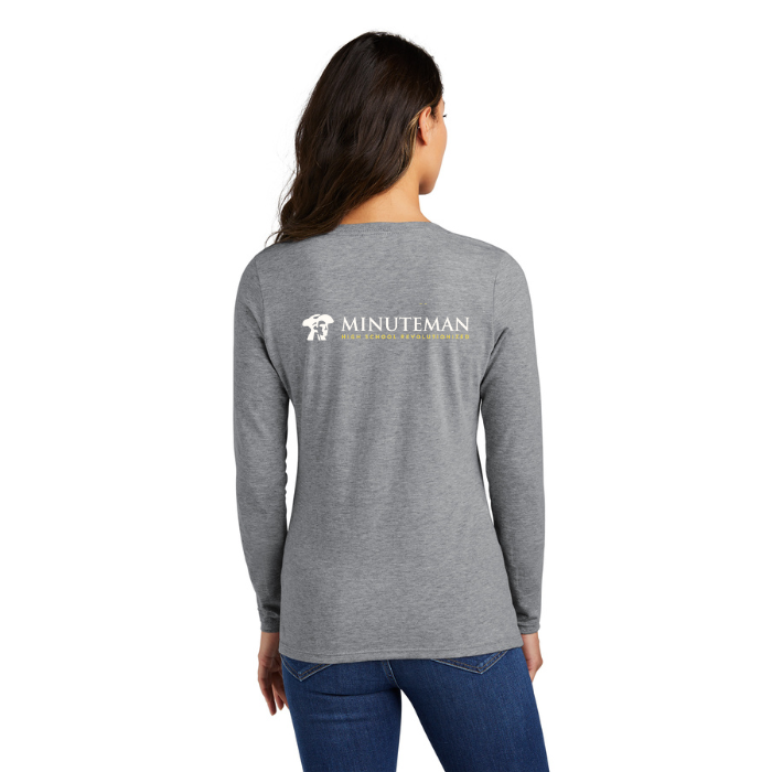 Minuteman Women's School Long Sleeve T - Ash