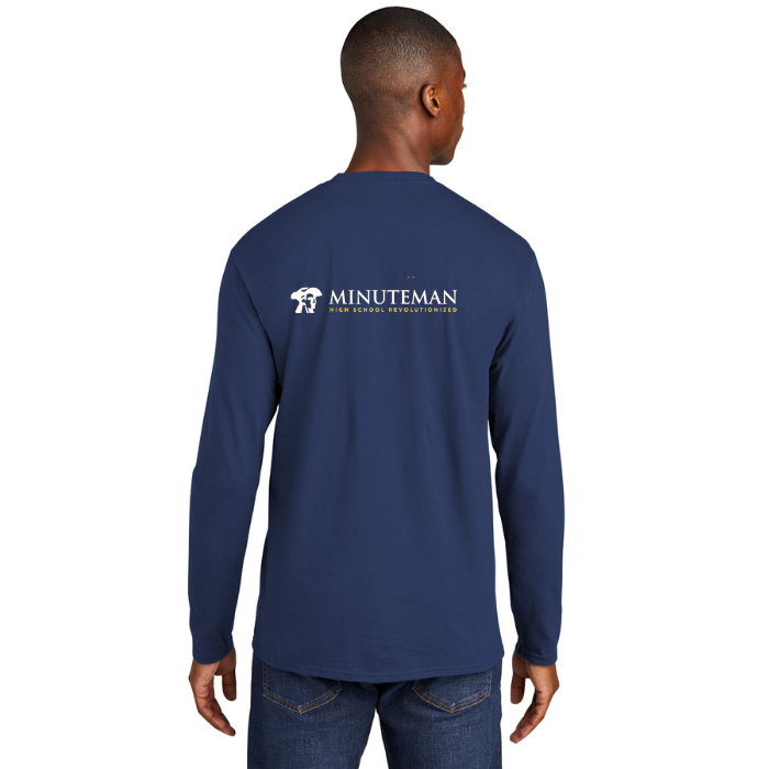 Minuteman Men's School Long Sleeve T - Navy