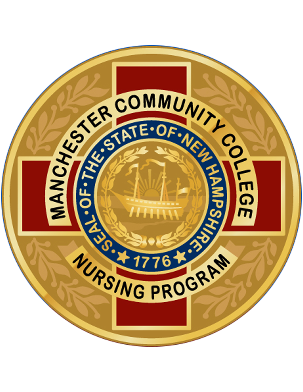 Manchester Community College Nursing Graduation Pin