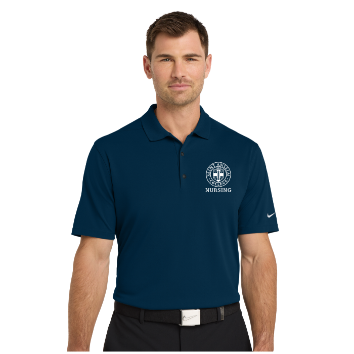 Nike Dri-FIT Micro Pique 2.0 Polo w/ Saint Anselm Logo