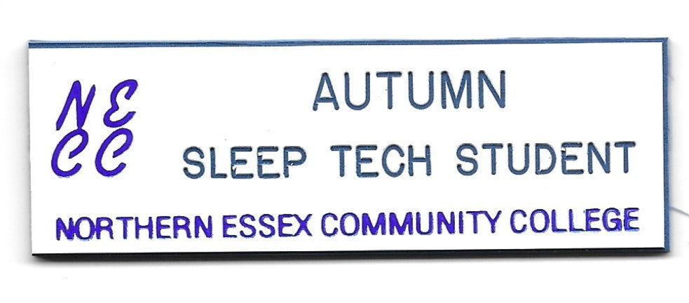 Name Pin - NECC Sleep Tech