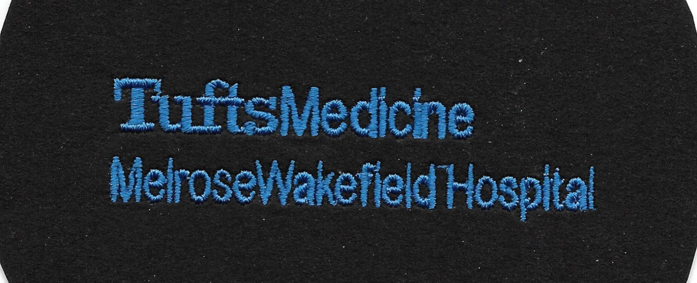 Embroidery Service- TUFTS-Melrose Wakefield