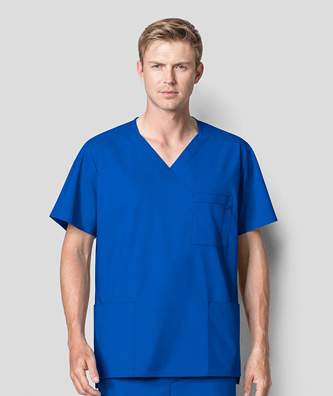 Men's Royal V-Neck Top