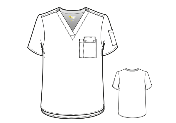 Men's Wonder Flex Utility Top in Hunter