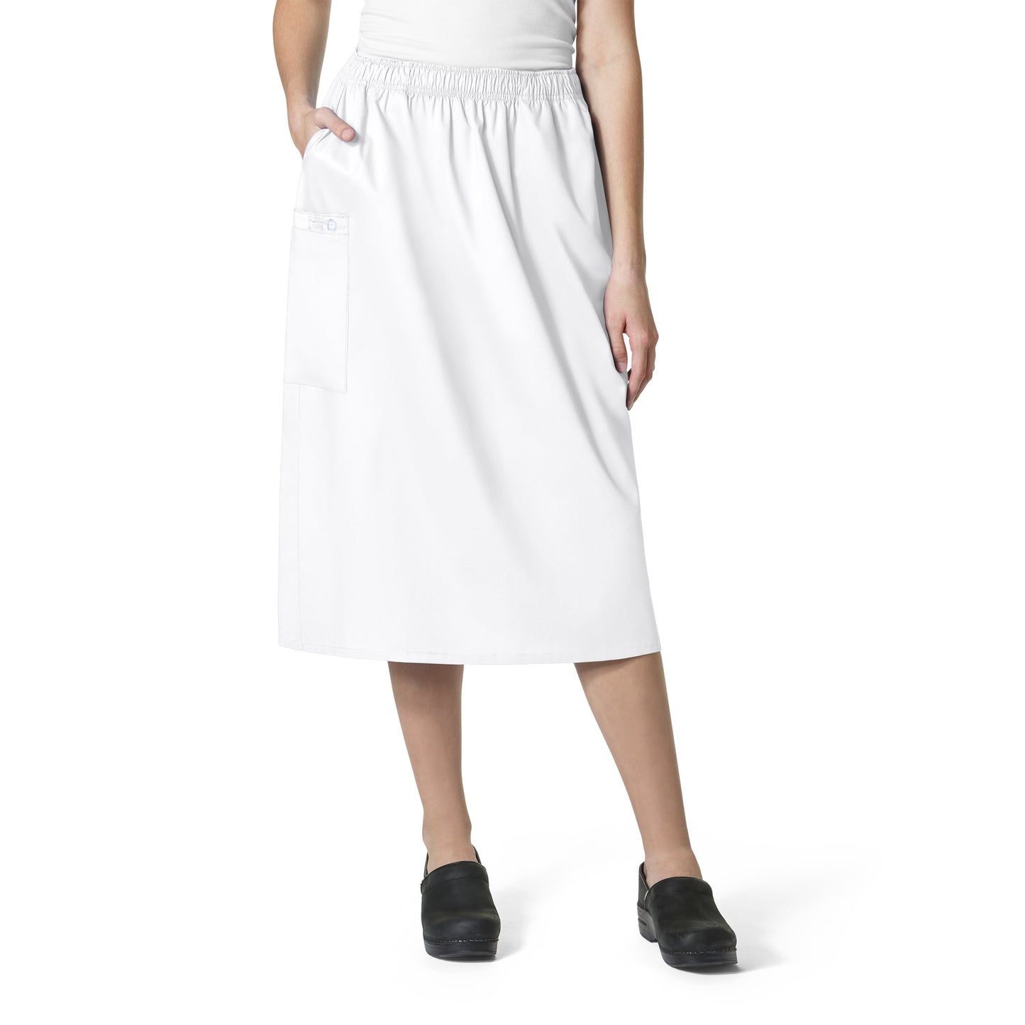 Women's Scrub Skirt in White