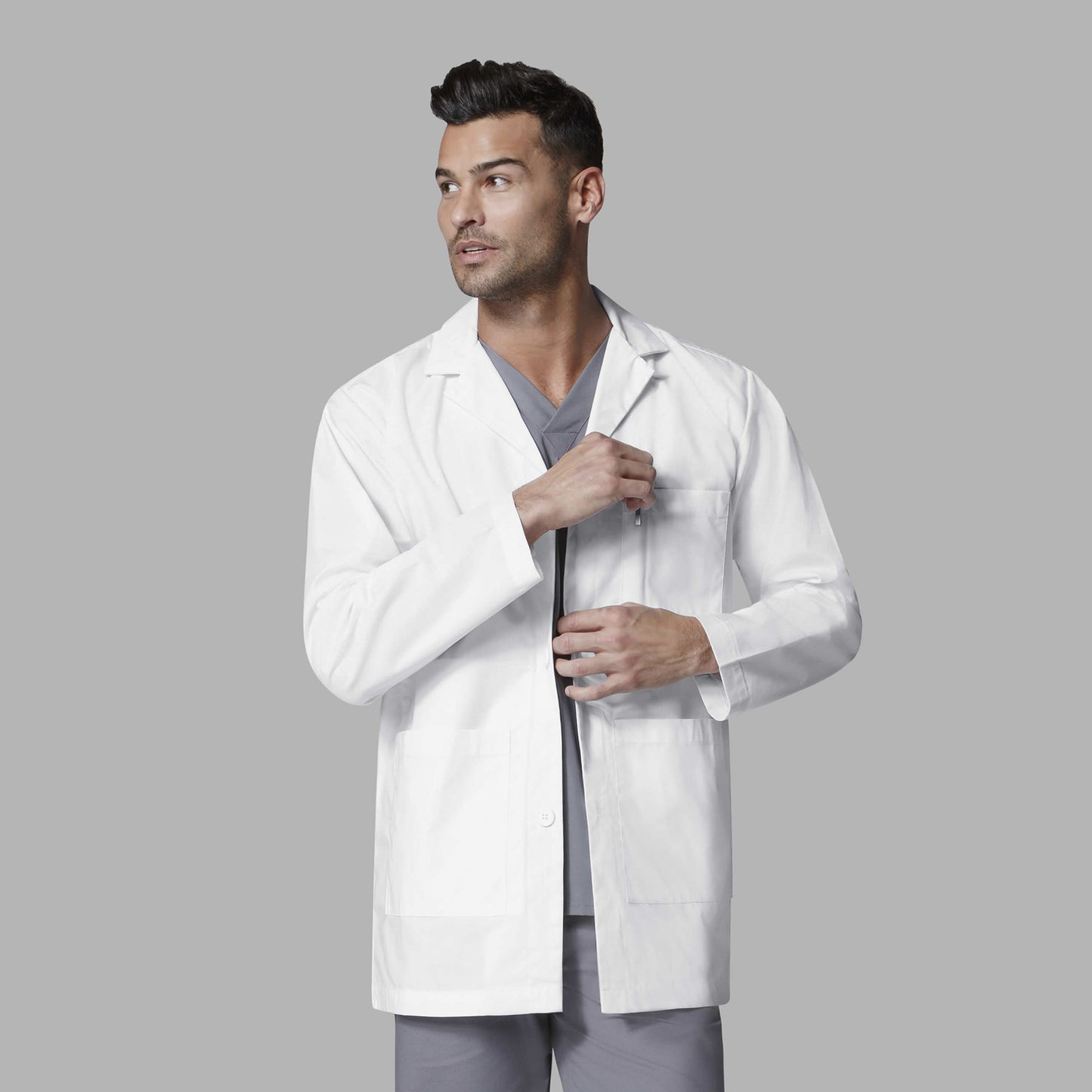 Men's White Consultation Lab Coat