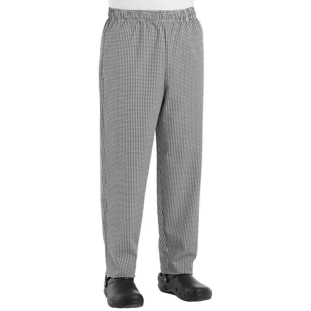 Baggy Chef Pants Checked NTC McGill's Uniforms