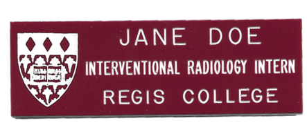 Name Pin - Regis (Medical Imaging)