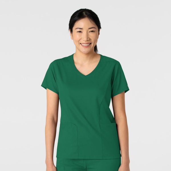 Women's Boundless 2-Pocket V-Neck Scrub Top