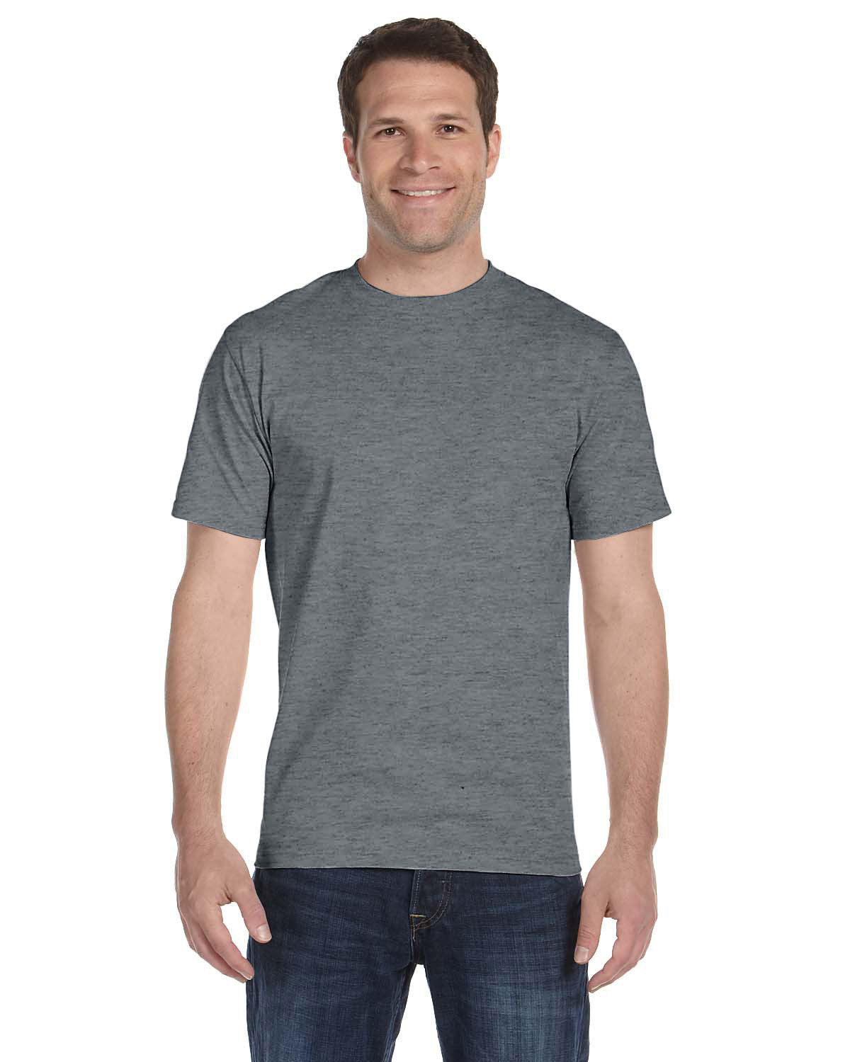 Gildan 50/50 Tshirt screen printed Hero's reaching out logo