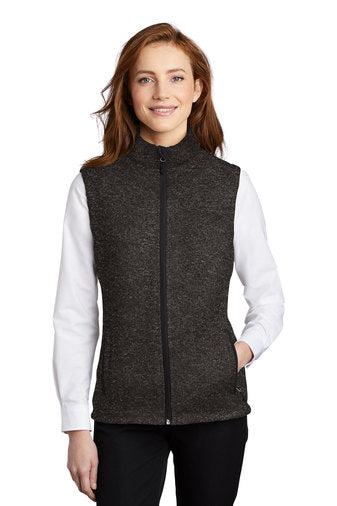 Port Authority ® Ladies Sweater Fleece Vest w/ NH Eye Logo