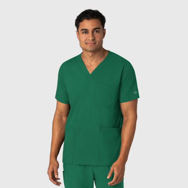 Men's Boundless Multi Pocket V-Neck Scrub Top