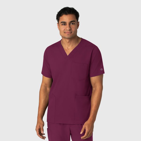 Men's Boundless Multi Pocket V-Neck Scrub Top