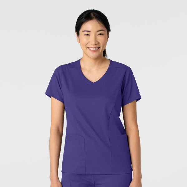 Women's Boundless 2-Pocket V-Neck Scrub Top