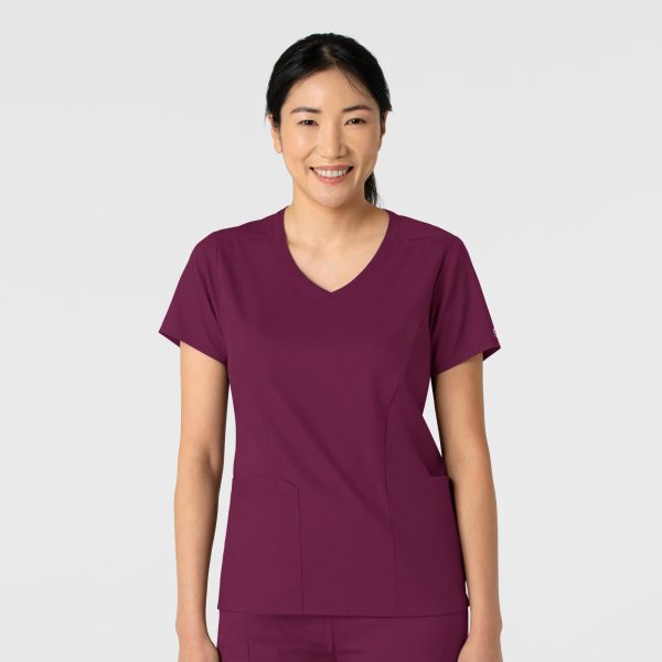 Women's Boundless 2-Pocket V-Neck Scrub Top