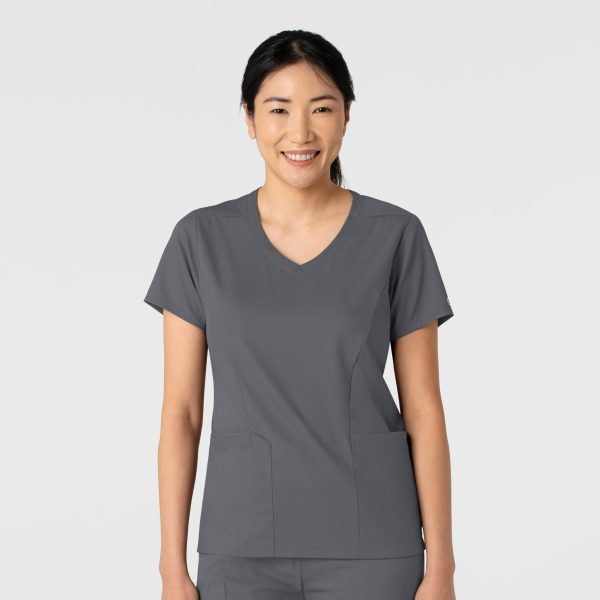 Women's Boundless 2-Pocket V-Neck Scrub Top