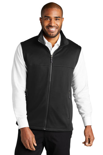 Men's Port Authority® Collective Smooth Fleece Vest w/ Granite State Gastro logo
