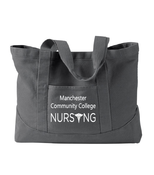 Canvas Tote Bag with MCC Nursing Logo