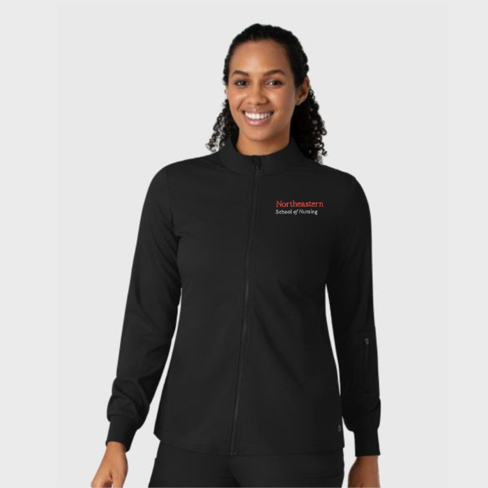 Women's Northeastern Faculty Scrub Jacket
