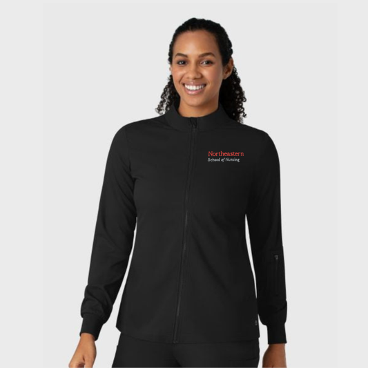 Women's Northeastern Faculty Scrub Jacket