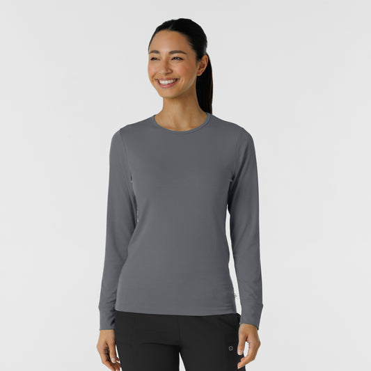 Women's Long Sleeve Pewter Layering Tee NHE