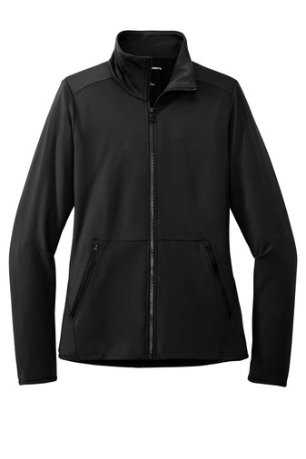 Port Authority® Women's Accord Stretch Fleece Full-Zip SNA