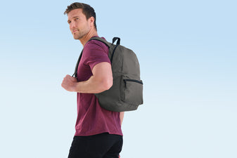 Recycled Backpack with St. Anselm Logo