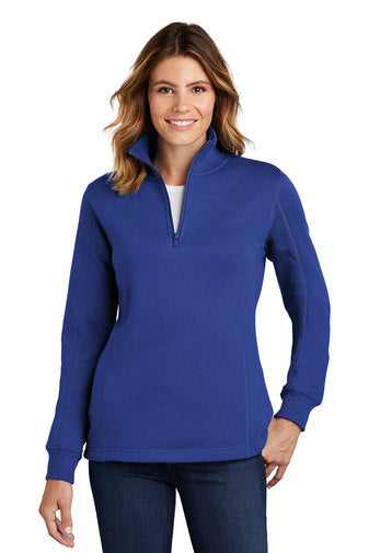 Ladies Sport Tek 1/4 Zip Sweatshirt w/ Rivier Nursing