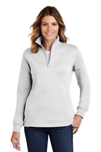 Ladies Sport Tek 1/4 Zip Sweatshirt w/ Rivier Nursing