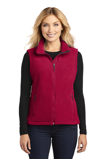 Port Authority® L219 Ladies Value Fleece Vest with Lindner Dental logo