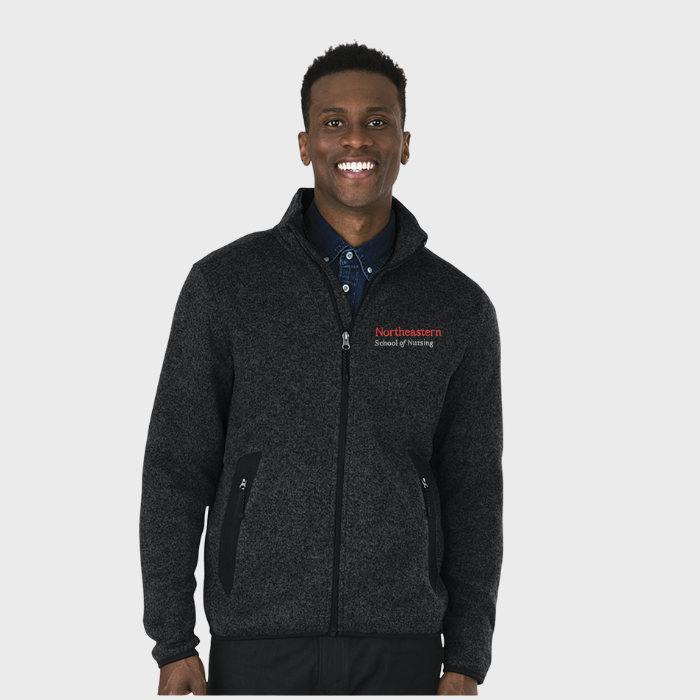 Men's Northeastern Faculty Fleece Heathered Sweater