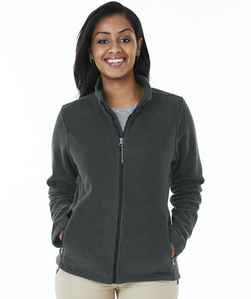 Women's Fleece Jacket with Tufts SOM Embroidery
