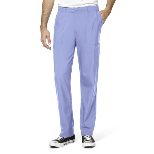 Men's Flat Front Cargo Pant in Ceil